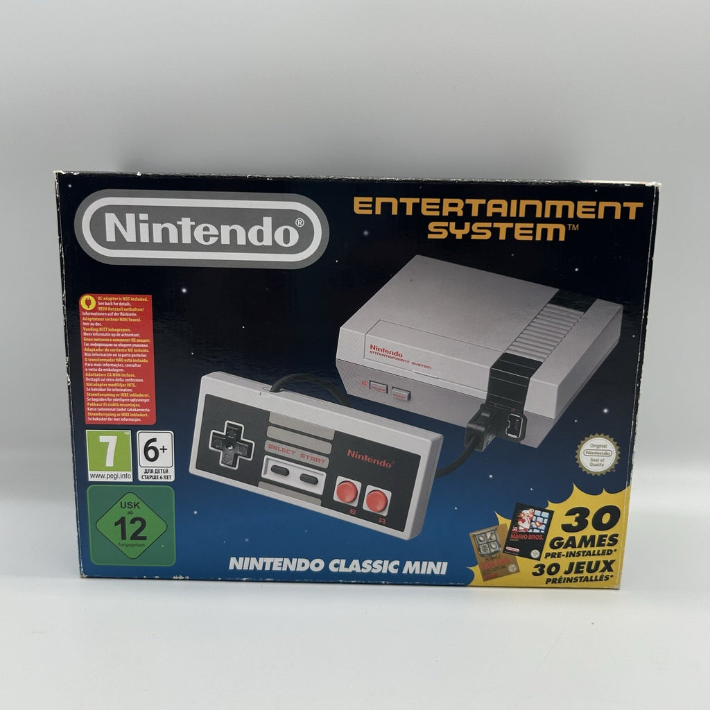 Nintendo Classic Mini NES Console CLV-001 Completa Scatola 30 Giochi PAL Testata