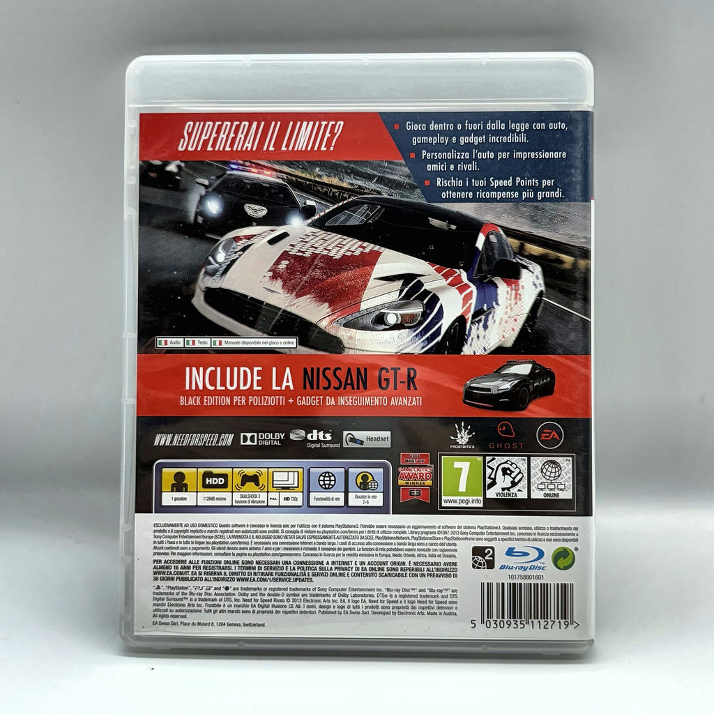 Need for Speed Rivals Complete Edition PS3 PlayStation 3 PAL ITA EA Corse