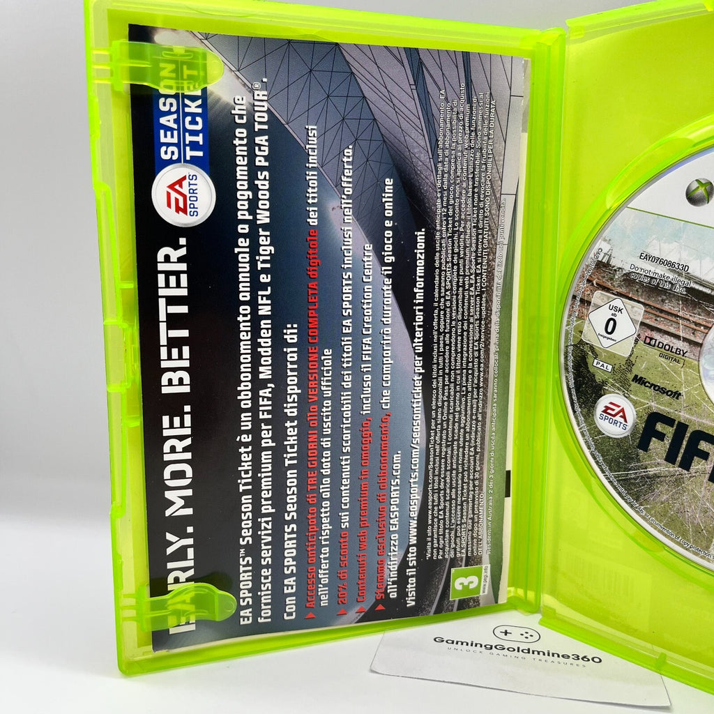 FIFA 12 Xbox 360 Italiano Completo con Manuale PAL EA Sports Microsoft Calcio