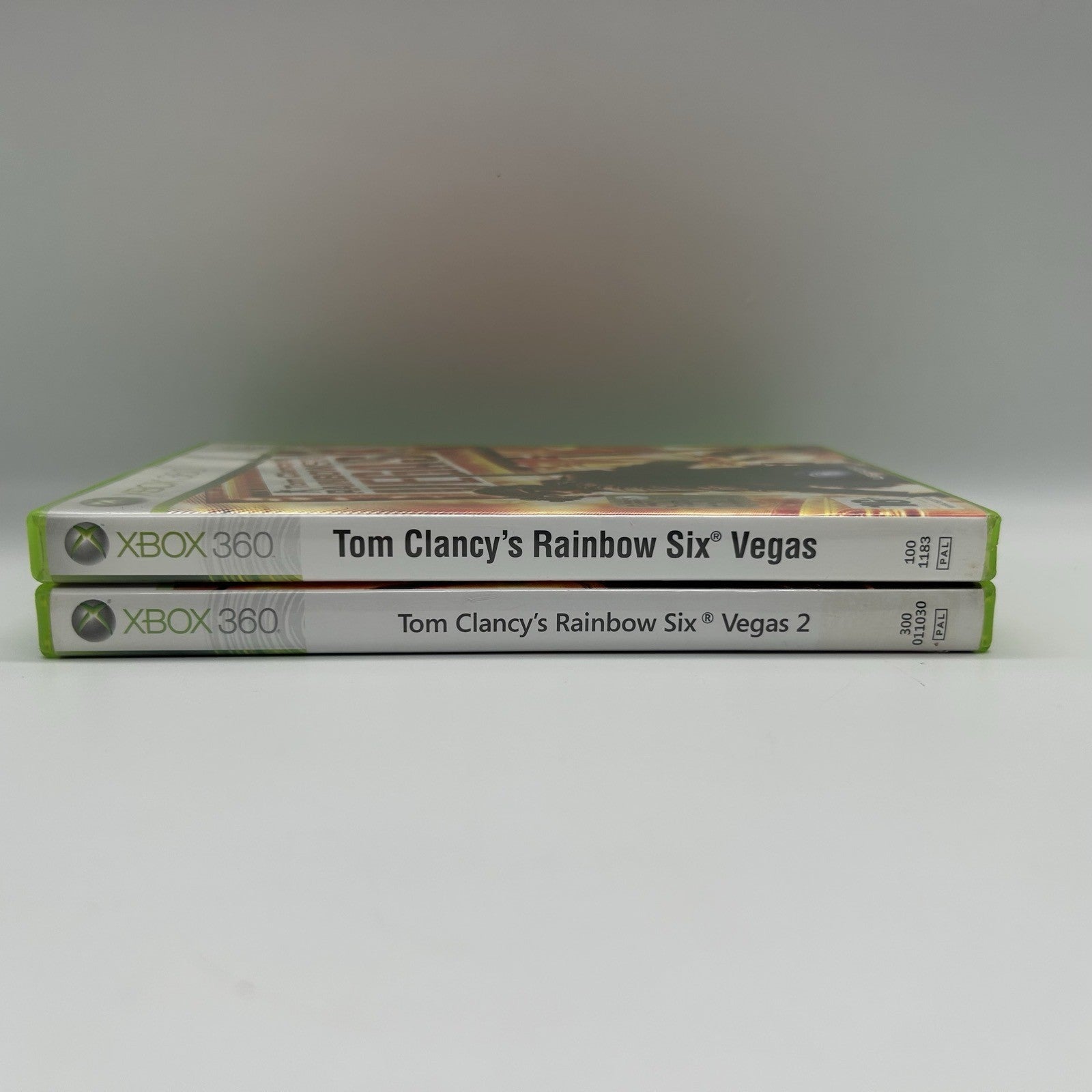 Tom Clancy's Rainbow Six Vegas 1 + 2 Lotto 2 Giochi Xbox 360 PAL Ubisoft FPS