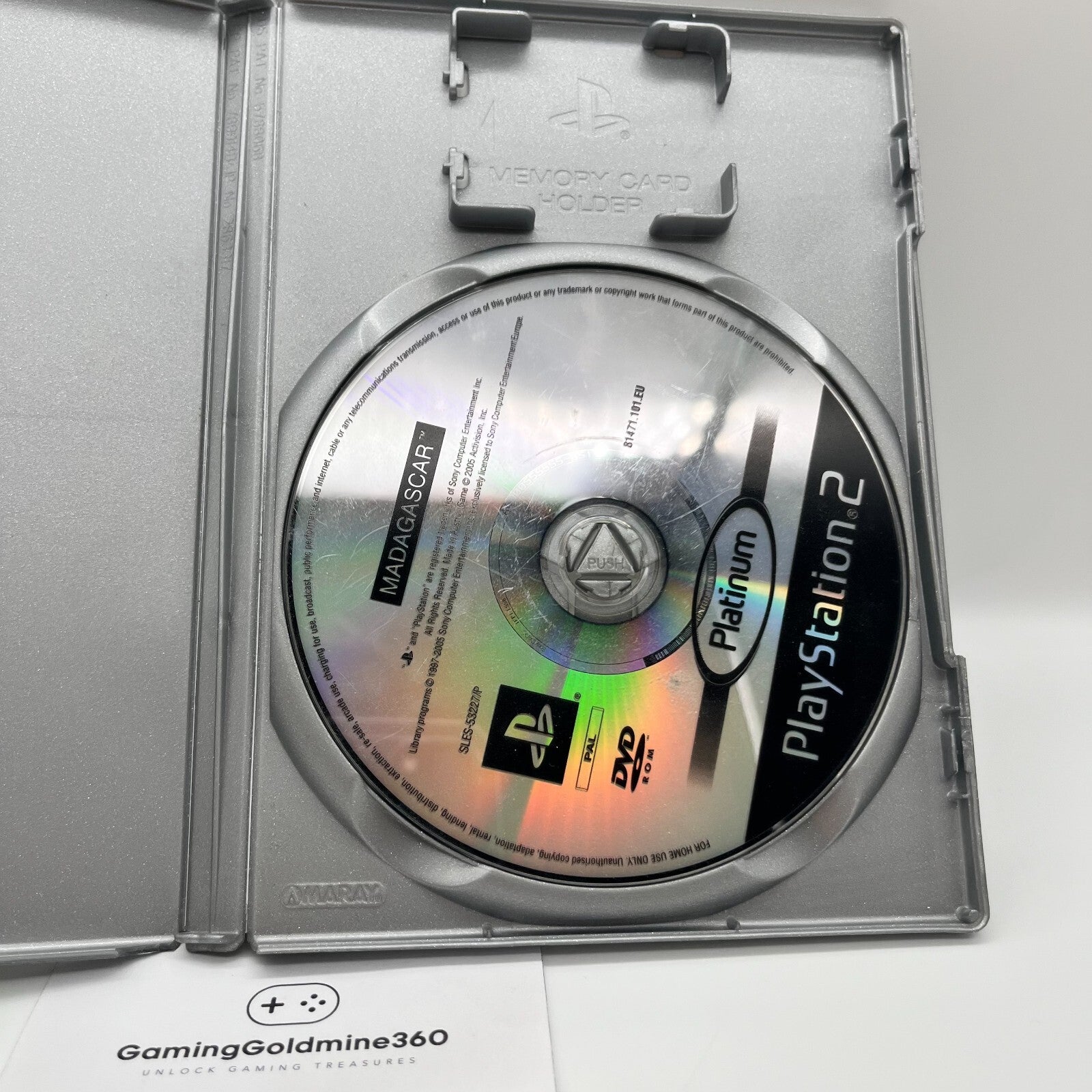 MADAGASCAR PS2 Italiano PAL Activision Sony Playstation 2 senza manuale OTTIMO