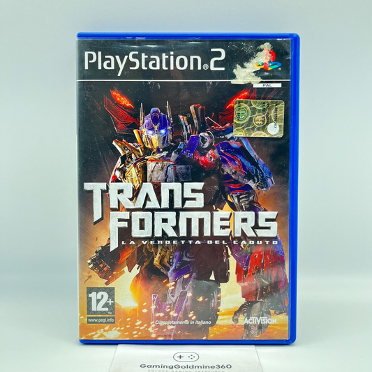Transformers la Vendetta del Caduto PS2 Italiano Completo Sony Playstation 2