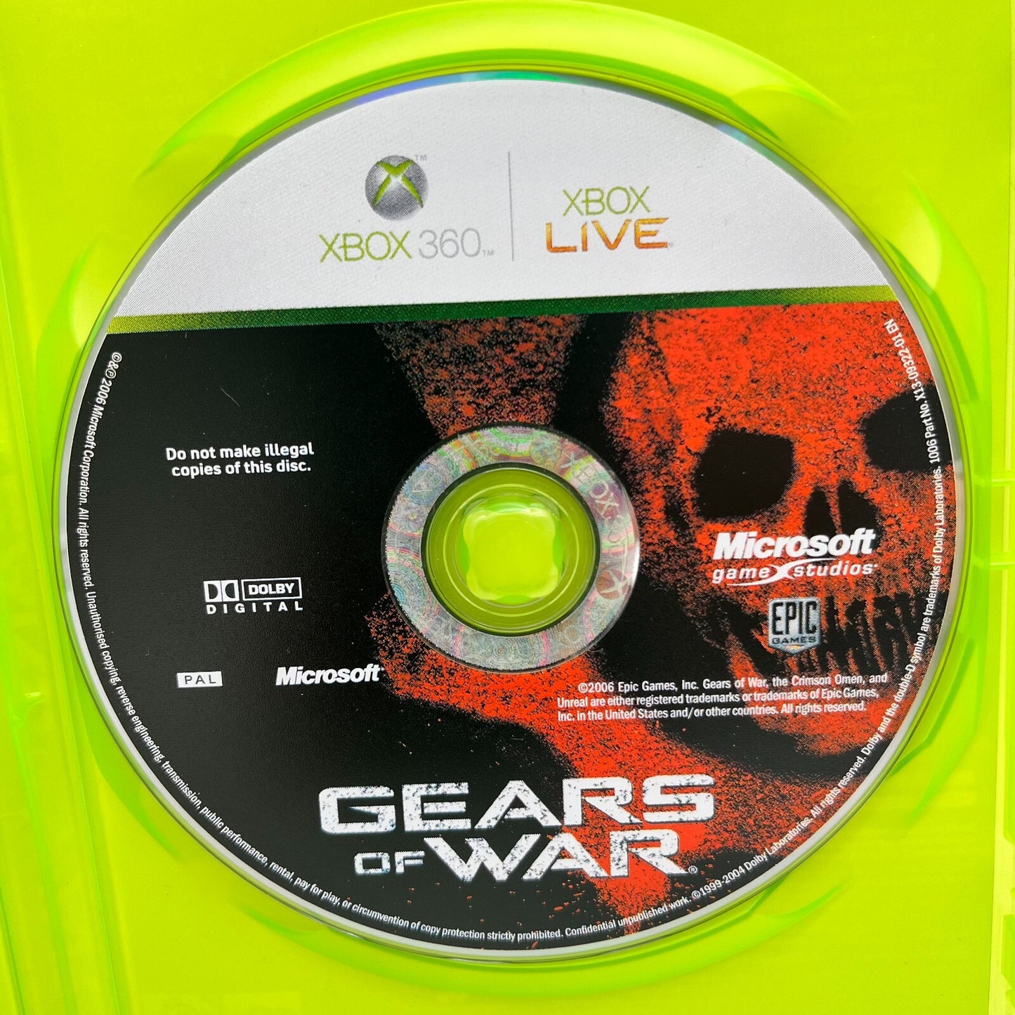 Gears of War Xbox 360 Italiano Completo con Manuale PAL Epic Microsoft ComeNuovo