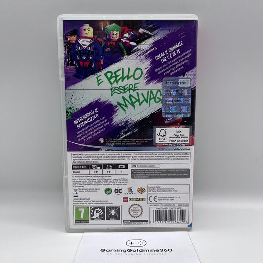Lego DC Super Villains Nintendo Switch Italiano Warner Bros. COME NUOVO