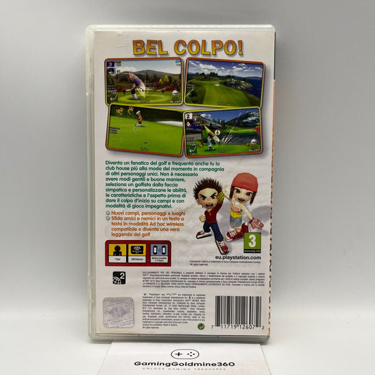 Everybody's Golf PSP PAL Italiano COMPLETO con Manuale Sony Playstation Portable