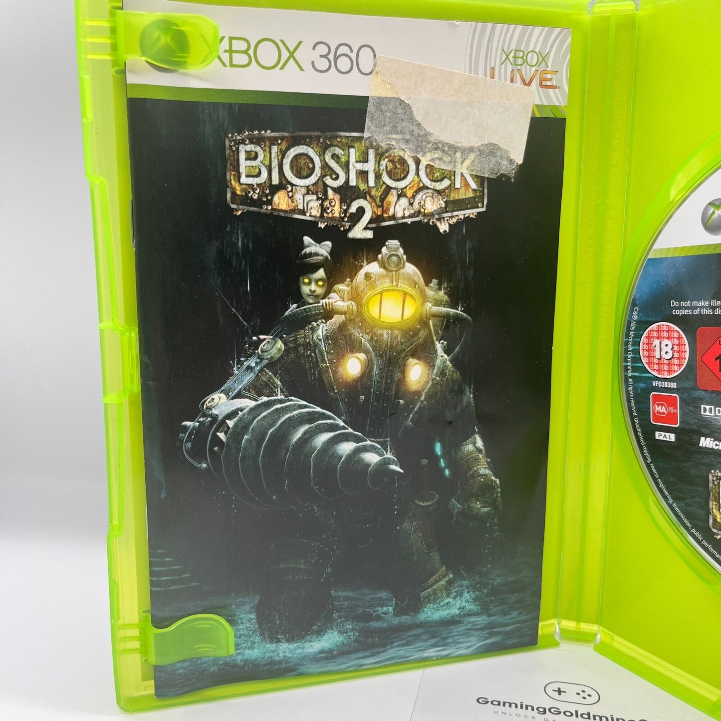 BioShock + BioShock 2 Xbox 360 ITALIANO Completi con Manuale COME NUOVI 2K Games