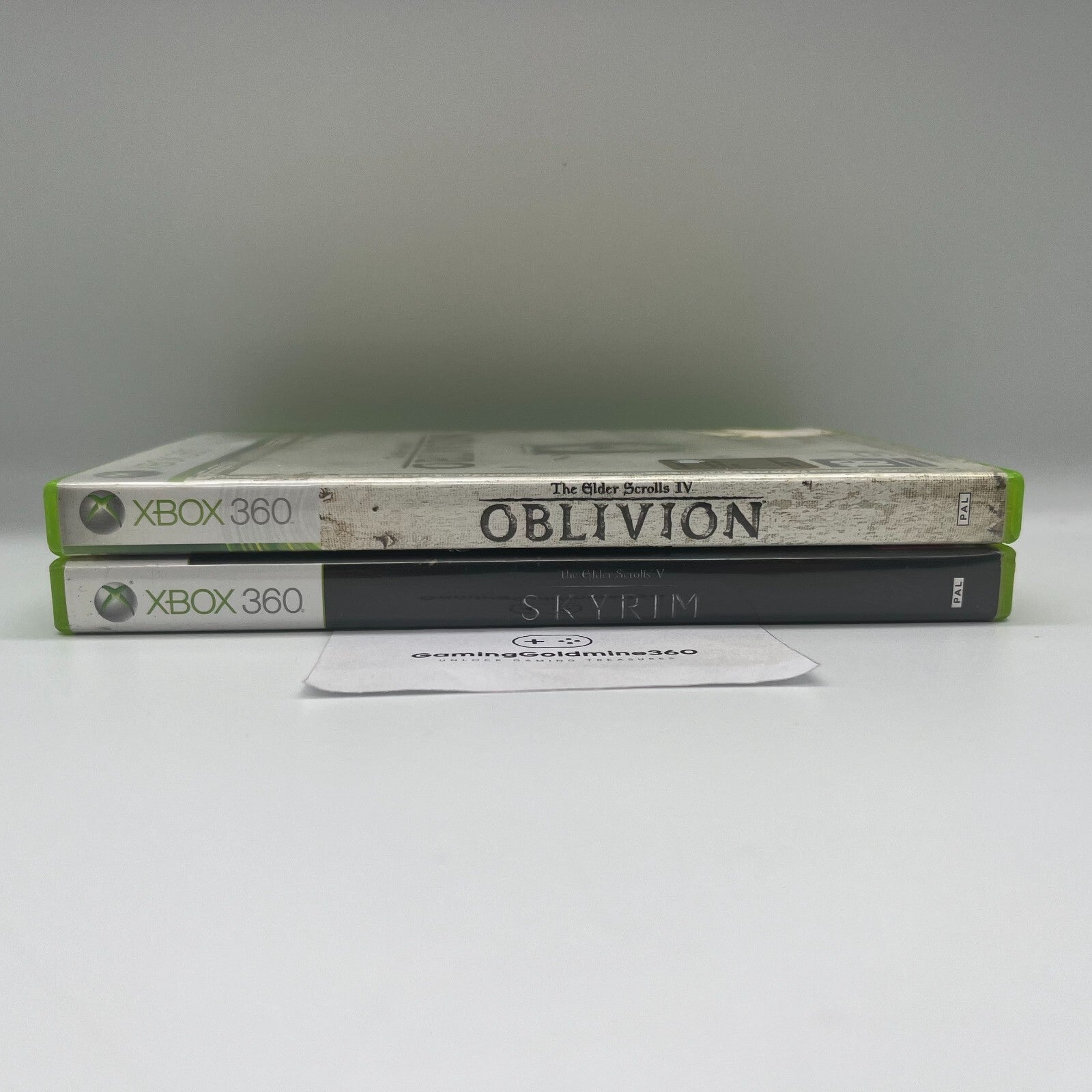 The Elder Scrolls IV OBLIVION + V SKYRIM Xbox 360 Italiano Completi Manuale Mapp