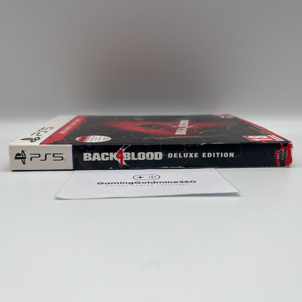 Back 4 Blood Deluxe Edition Steelbook PS5 Italiano Completo Sony PlayStation 5