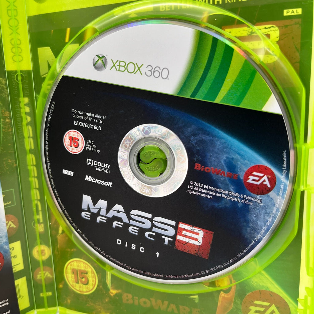 Mass Effect 3 Xbox 360 Completo con Manuale PAL EA Microsoft COME NUOVO